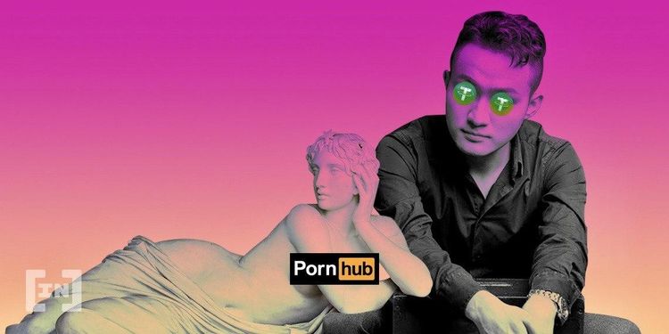 Justin Sun TRON Kullanıcılarına Kripto Para ile ilgili Pornhub Müjdesini Verdi