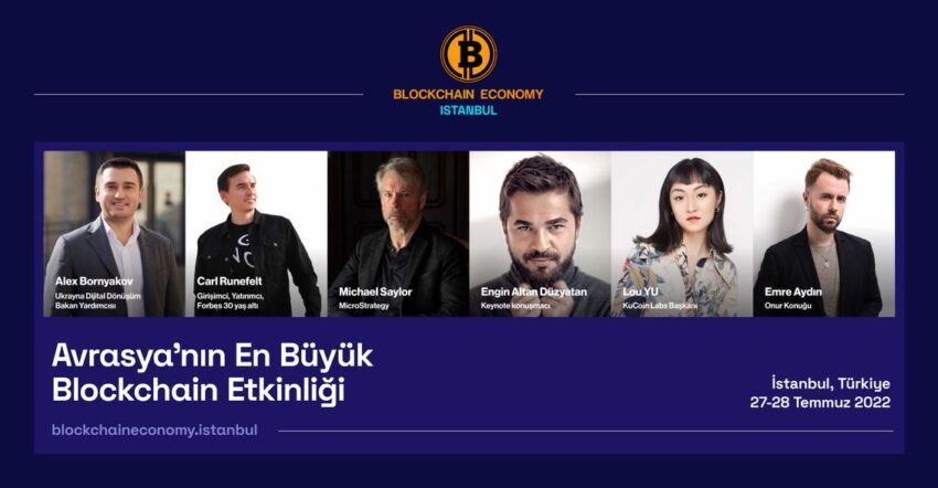 Blockchain Economy Istanbul Zirvesinde Konuşmacılar Belli Oldu