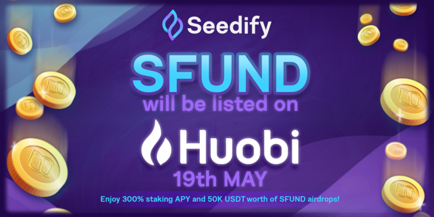 Seedify fund borsa huobi global
