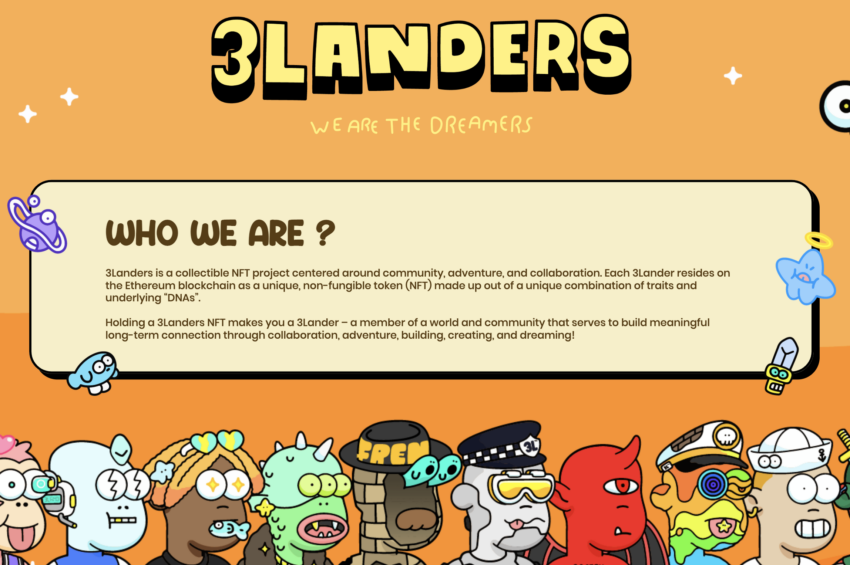 NFT koleksiyonu 3landers