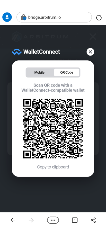WalletCoin QR kod