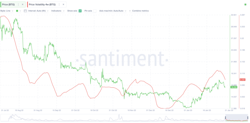 Bitcoin Gold yorum ve BTG volatilitesi