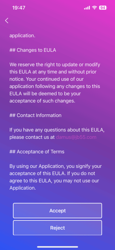 Eula kurallar