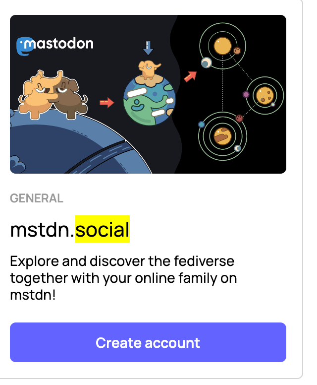 mstdn sosyal medya Mastodon node