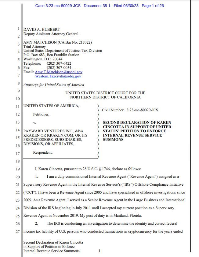 cryptocurrency tax court order